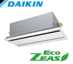 ダイキン EcoZEASシリーズ 天井カセット2方向 エコダブルフロー 1.5馬力 シングル 単相200V ワイヤード 標準省エネ 業務用エアコン